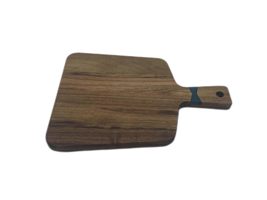 Cheese Pizza Cutting Acacia Wood Chopping Board With Handle