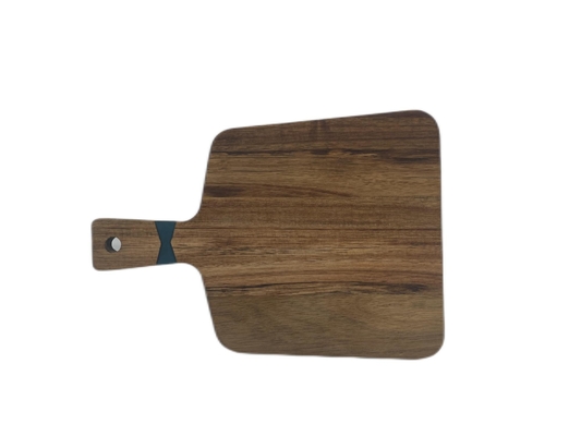 Cheese Pizza Cutting Acacia Wood Chopping Board With Handle