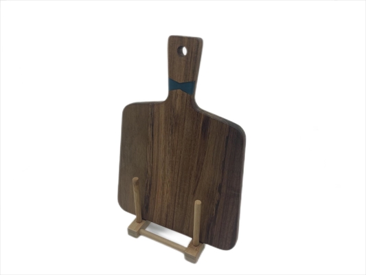 Cheese Pizza Cutting Acacia Wood Chopping Board With Handle