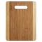 Natural Kitchen 33x24x1.4cm Non Slip Bamboo Cutting Board With Handle