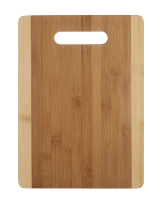 Natural Kitchen 33x24x1.4cm Non Slip Bamboo Cutting Board With Handle