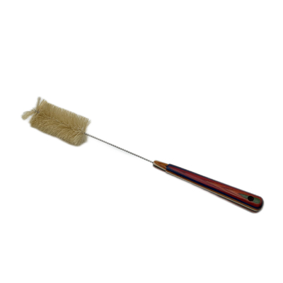 Kitchen household cleaning bottle brush PET brush on long wooden handle