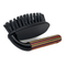 Household floor brush Black plastic cleaning brush with wooden handle