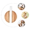Kitchen round cutting board Marble acacia wood splicing cutting board with handle