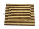 Durable Rectangle Bamboo Cutting Board With Ring