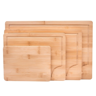 Customizable home kitchen bamboo cutting board chopping board with sink