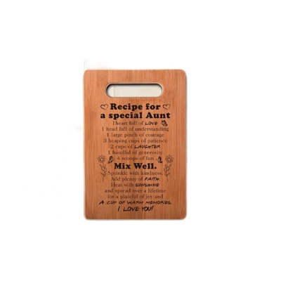 Kitchen gift cutting board Double-sided cutting board Bamboo cutting board