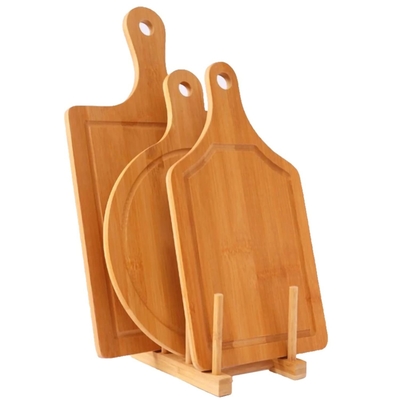 Kitchen Environmentally Friendly Bamboo Cutting Board Set With Handles