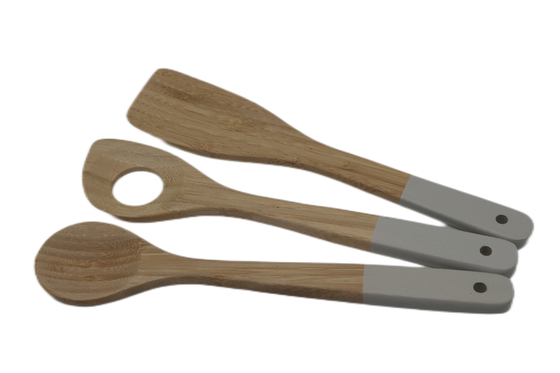 Home kitchen wooden spatula set stirring kitchenware tools wood utensils set