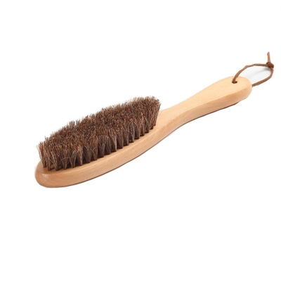 Leather Shoe brush wood cleaning brush with sisal