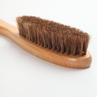 Leather Shoe brush wood cleaning brush with sisal