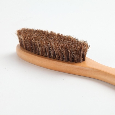 Leather Shoe brush wood cleaning brush with sisal