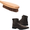 Leather Shoe brush wood cleaning brush with sisal