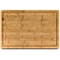 Rectangle 45x30x2cm Bamboo Butcher Block With Groove , Kitchen Bamboo Chopping Board