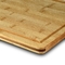 Rectangle 45x30x2cm Bamboo Butcher Block With Groove , Kitchen Bamboo Chopping Board