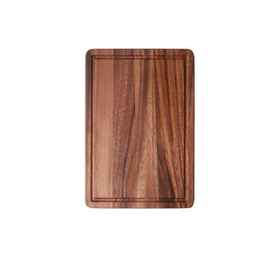 Kitchen 15mm Walnut Wood Cutting Board Easy Clean Surface Non Slip