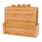 Index Bamboo Cutting Board Small Set With Holder Set Of 4 Small Tray