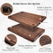 Large Fashion Walnut Wood Cutting Board For Kitchen Cheese Charcuterie Board