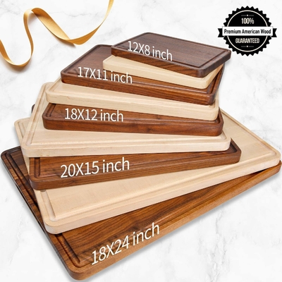 Large Fashion Walnut Wood Cutting Board For Kitchen Cheese Charcuterie Board