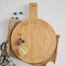 Organic Round Bamboo Cutting Board With Hole And Handle