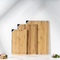 Environmentally Friendly 33x20cm Organic Bamboo Cutting Board With Knife Sharpener