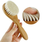 Beech Wood Horsehair Shoe Brush For Cleaning Shoe Scrubbing Brush