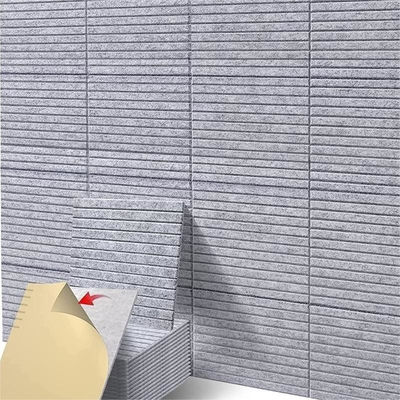 Polyester Fiber High Density Felt Acoustic Panel 30x30x0.9cm