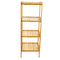 Versatile Bamboo Bathroom Organizer Storage Shelf Accessories 18.9 X 12.6 X 43.3 Inches