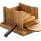 Antibacterial Bamboo Bread Slicer Rack Foldable Wooden Manual