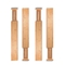 Water Resistance Bamboo Drawer Dividers Set Of 6 For Kitchen Utensils