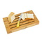 Bamboo Water Resistance Baguette Bread Board Cutting With Tray Drawer