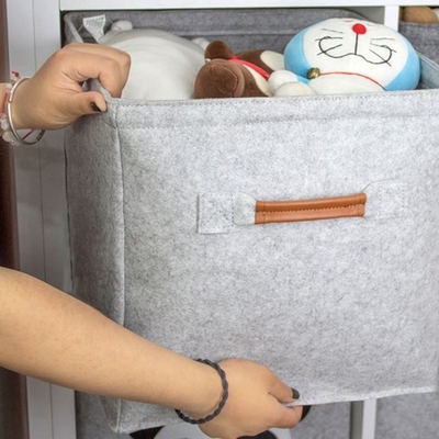 Collapsiable Modern Household Storage Baskets Solution Opp Bag Packed Customized Package