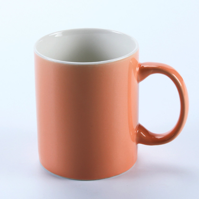 330ml Milk White Porcelain Sublimation Drinking Water Mug 11oz