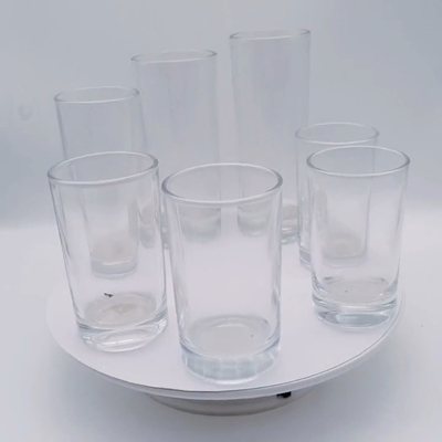 Bottom Dia 53mm 59mm Juice Drinking Water Glasses For Wine 160ml 300ml