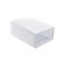 Dustproof Polypropylene Shoe Stackable Plastic Storage Boxes 18L