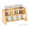 2 Tiered Bamboo Kitchen Storage Spice Holder For RVs Campers