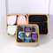 100% Polyester Non Woven Storage Fabric Drawer Organizers 3*3 Grids